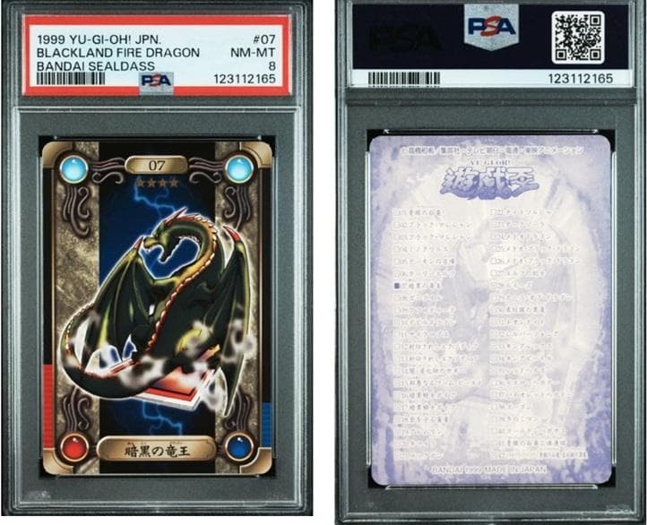 [PSA8] Yu-Gi-Oh! Shieldas Dark Dragon King