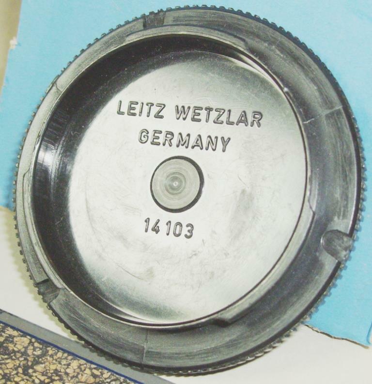 Leica R Body Cap – 14103 GENUINE Made in Germany – New Old stock.