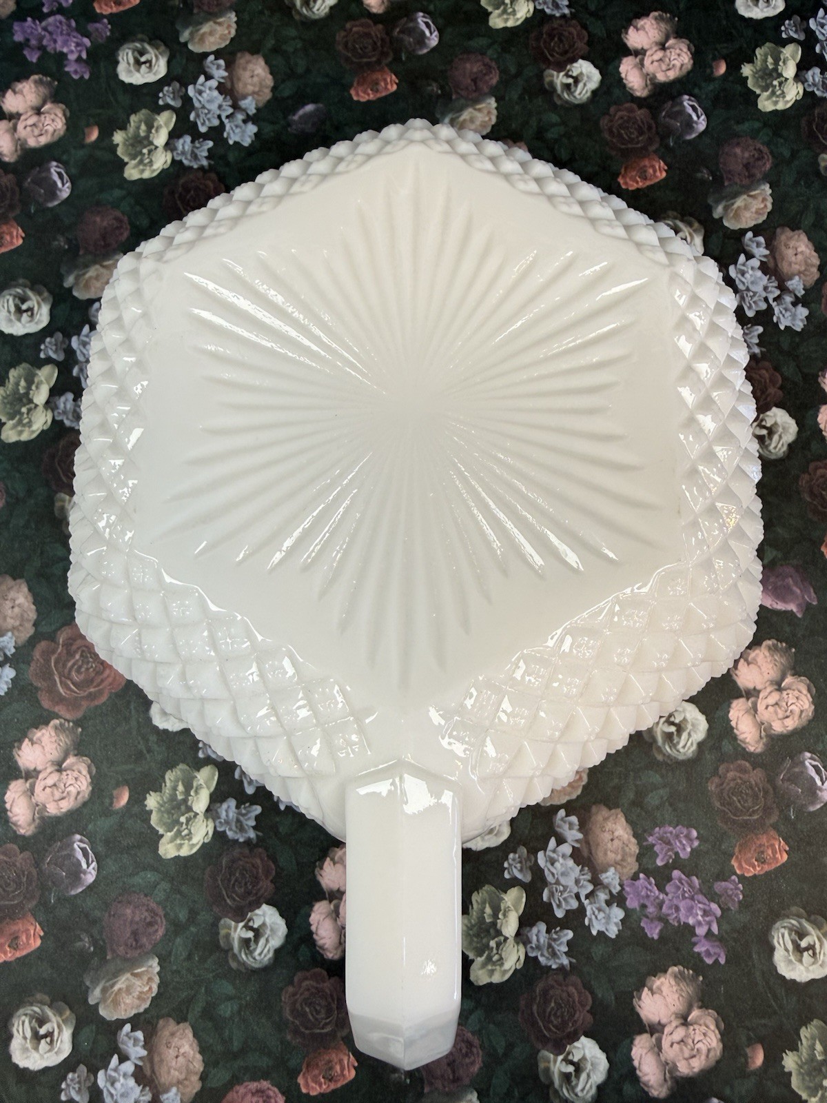 Vintage Westmoreland White English Hobnail Milk Glass Candy Dish