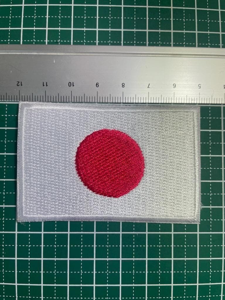 Iron Patch Japanese Emblem Flag Hinomaru Rising Sun Flag Japan Olympics