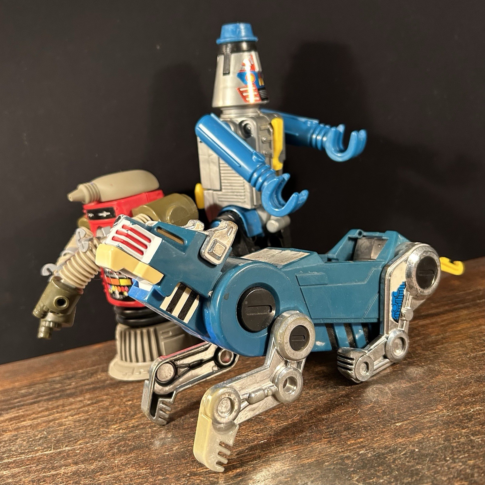 Vintage Toy Lot (3) Robot Action Figure Space Sci-Fi