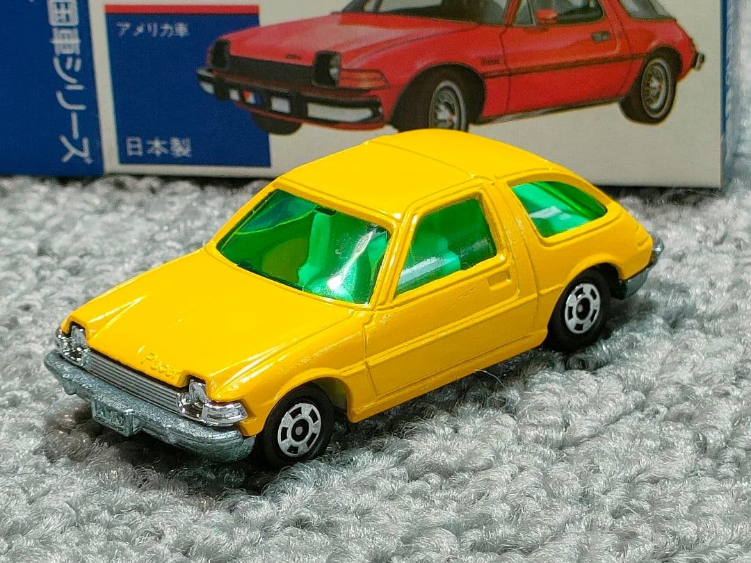 Blue box Tomica F14 AMC Pacer Good condition Made in Japan Dead stock