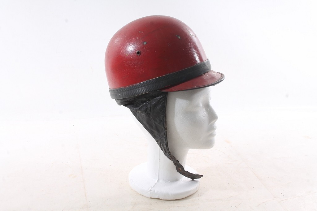 Old Helmet Rehnania Vintage Retro Motorcycle Helmet Size approx. 54