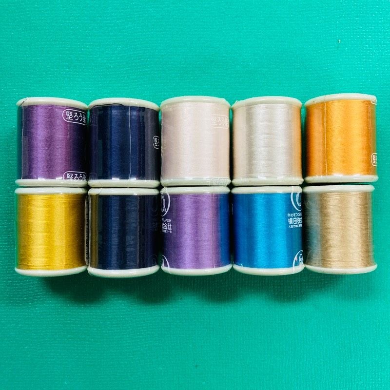 [New unopened product] [Set of 10] Daruma silk sewing thread #50 100m MT4