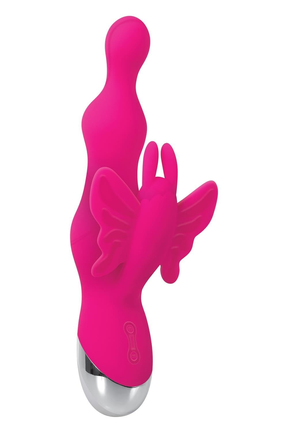 Evolved Novelties Dual Motors Waterproof Silicone Rechargeable Rabbit Vibrator