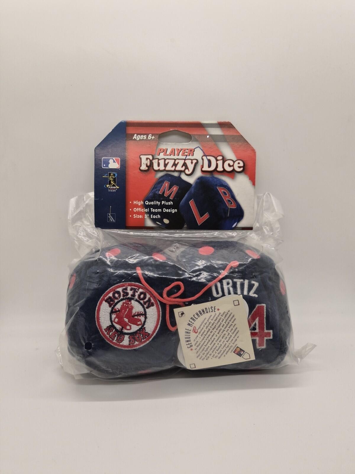 Mlb Player Fuzzy Dice Ortiz In Package