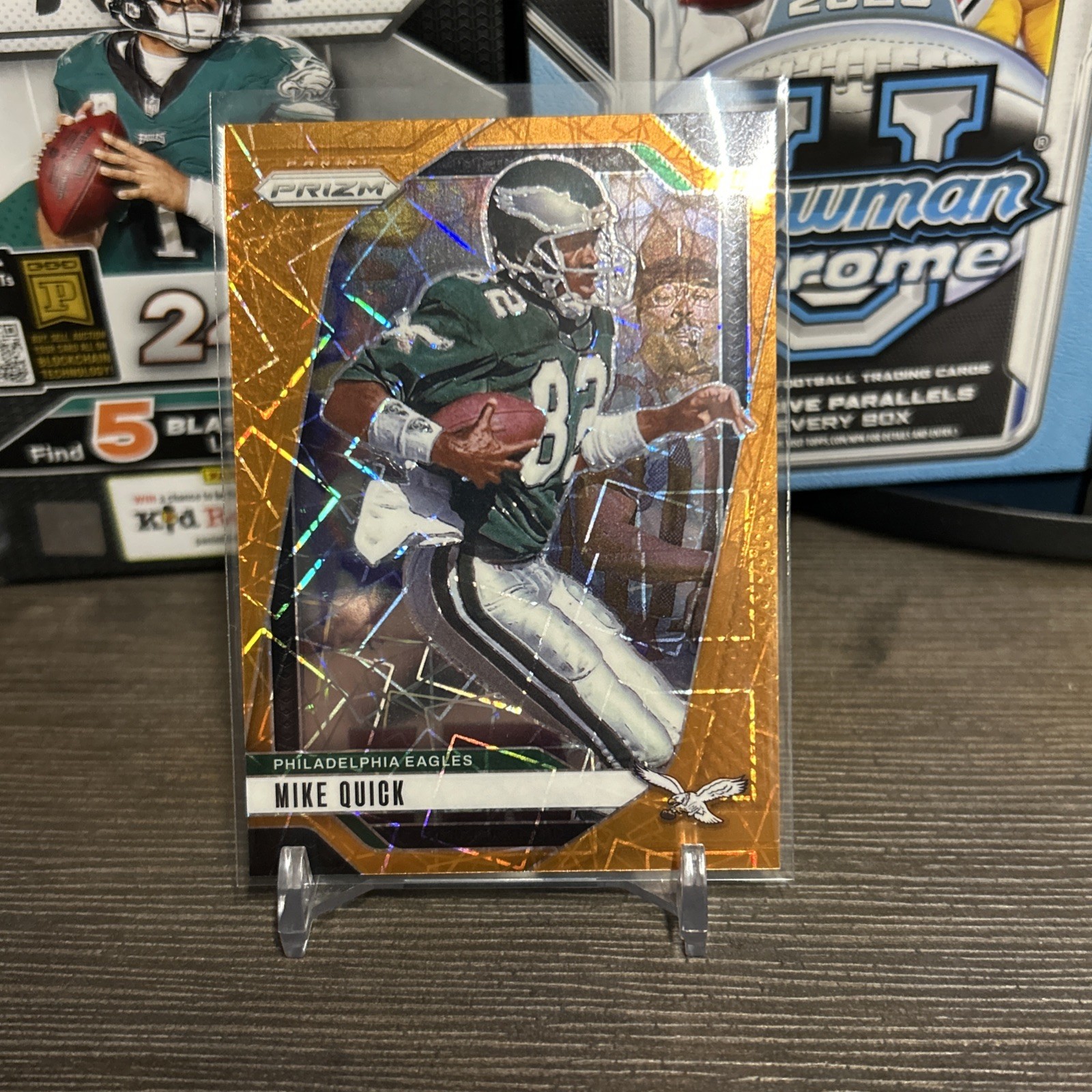 2024 Prizm Football Orange Lazer Prizm Lot x10