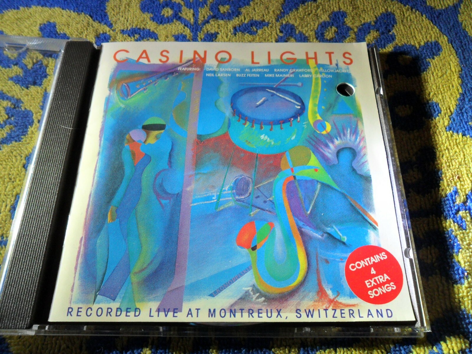 CASINO LIGHTS LIVE SWITZERLAND CD 1982 WARNER CD Promo VERY GOOD