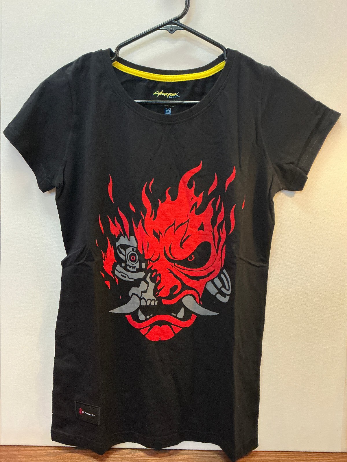 New Out of Print Size M Cyberpunk 2077 Logo T-Shirt (Black) Samurai
