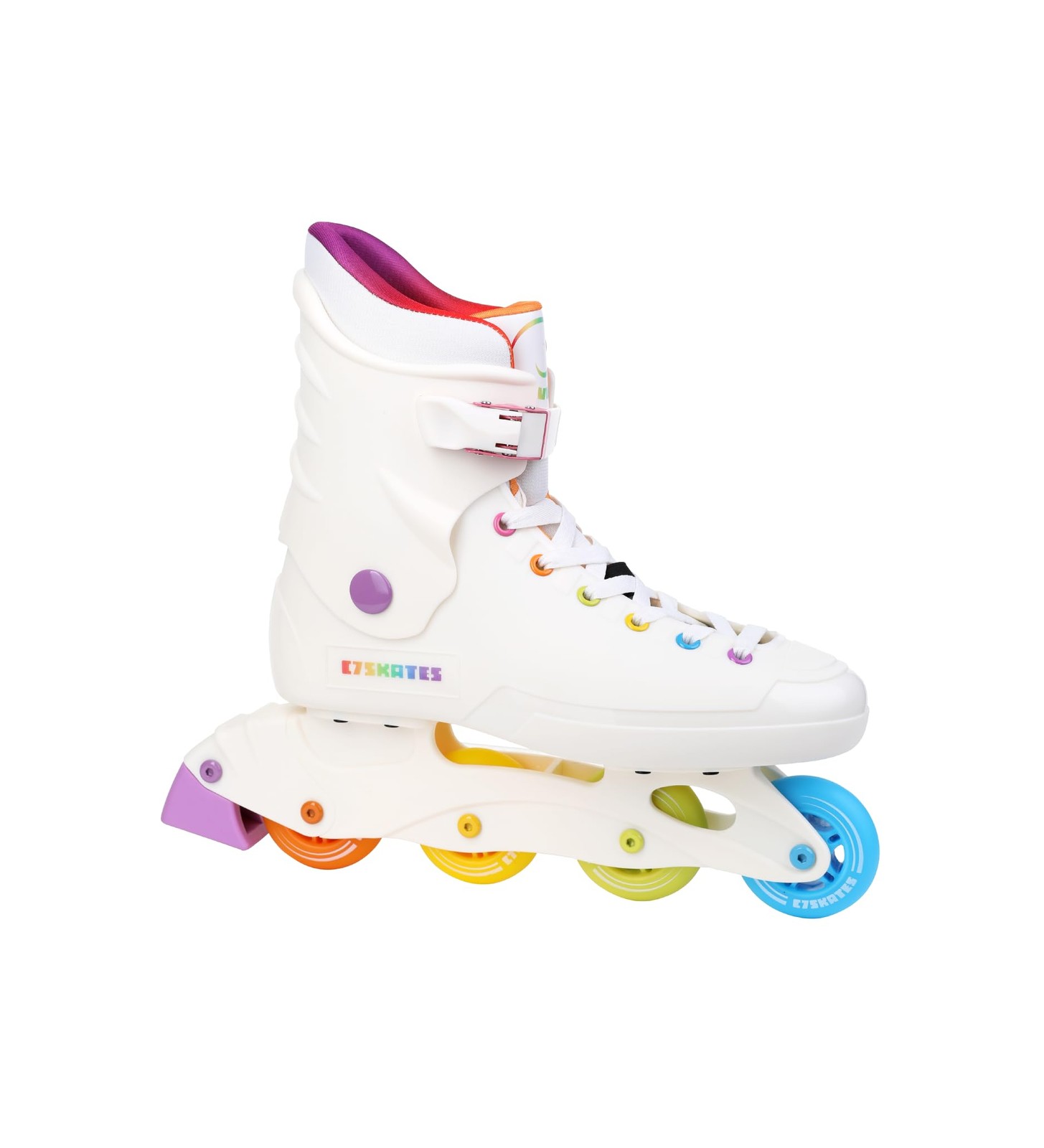 C SEVEN C7skates Nostalgic Inline Skates Adult Rainbow Women 12 Men 11