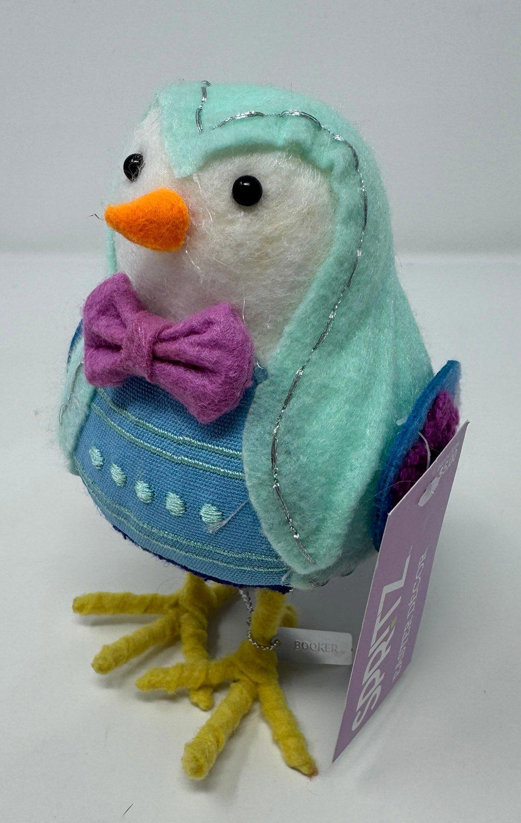 Target Bird 2019 Booker Fabric Felt Spritz NWT Blue Spring Summer