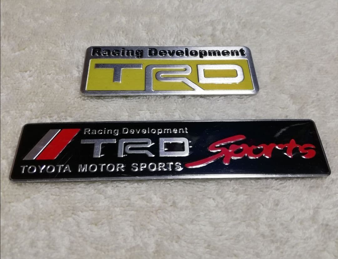 TRD Emblem Toyota Vellfire Alphard C-HR AE86
