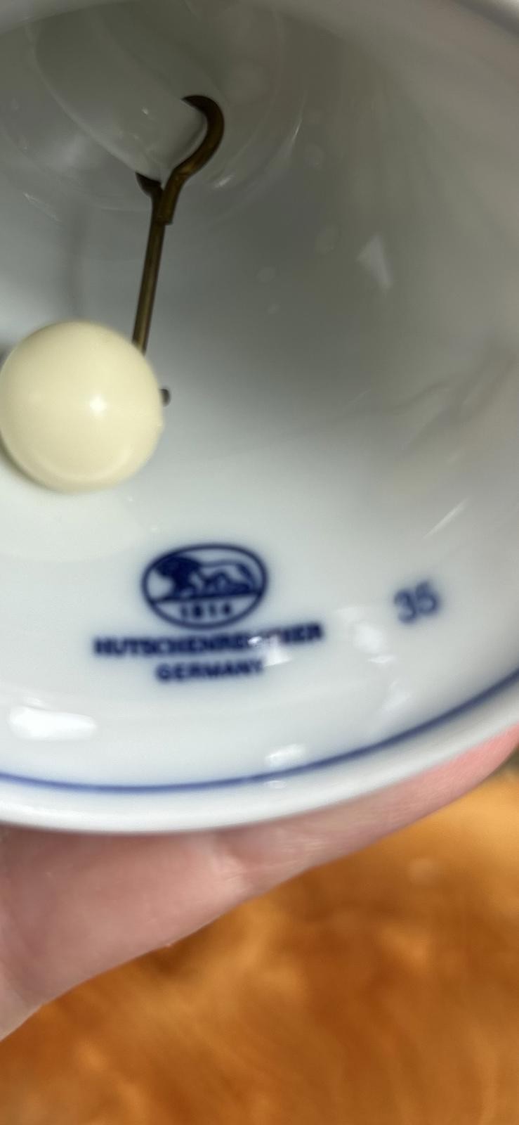 Nymphenburg Porcelain Bell 1981 Collector’s Item # 35