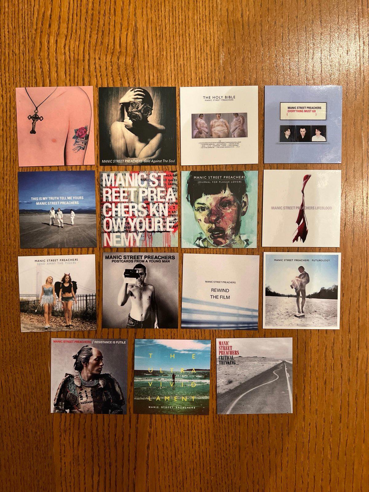 Manic Street Preachers fridge magnets