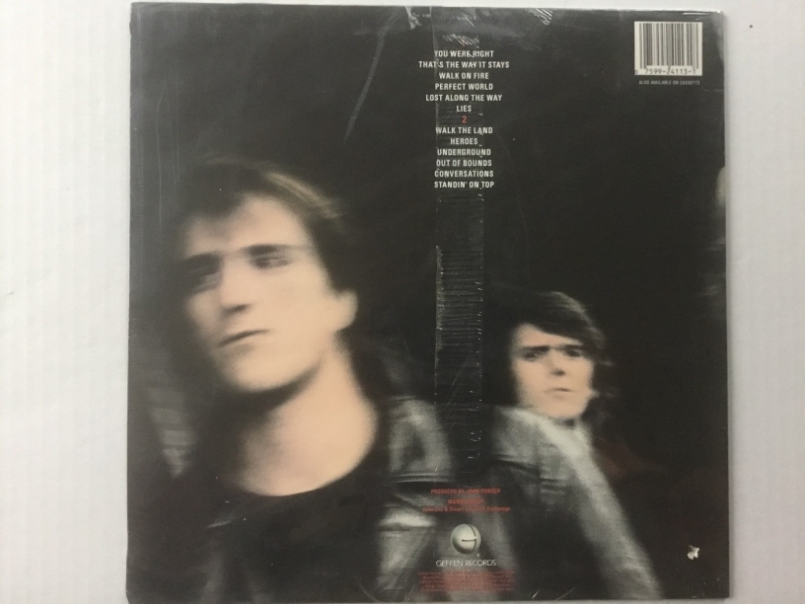 LITTLE AMERICA s/t Self Titled SEALED 1987 vinyl LP w/hype sticker WALK ON FIRE