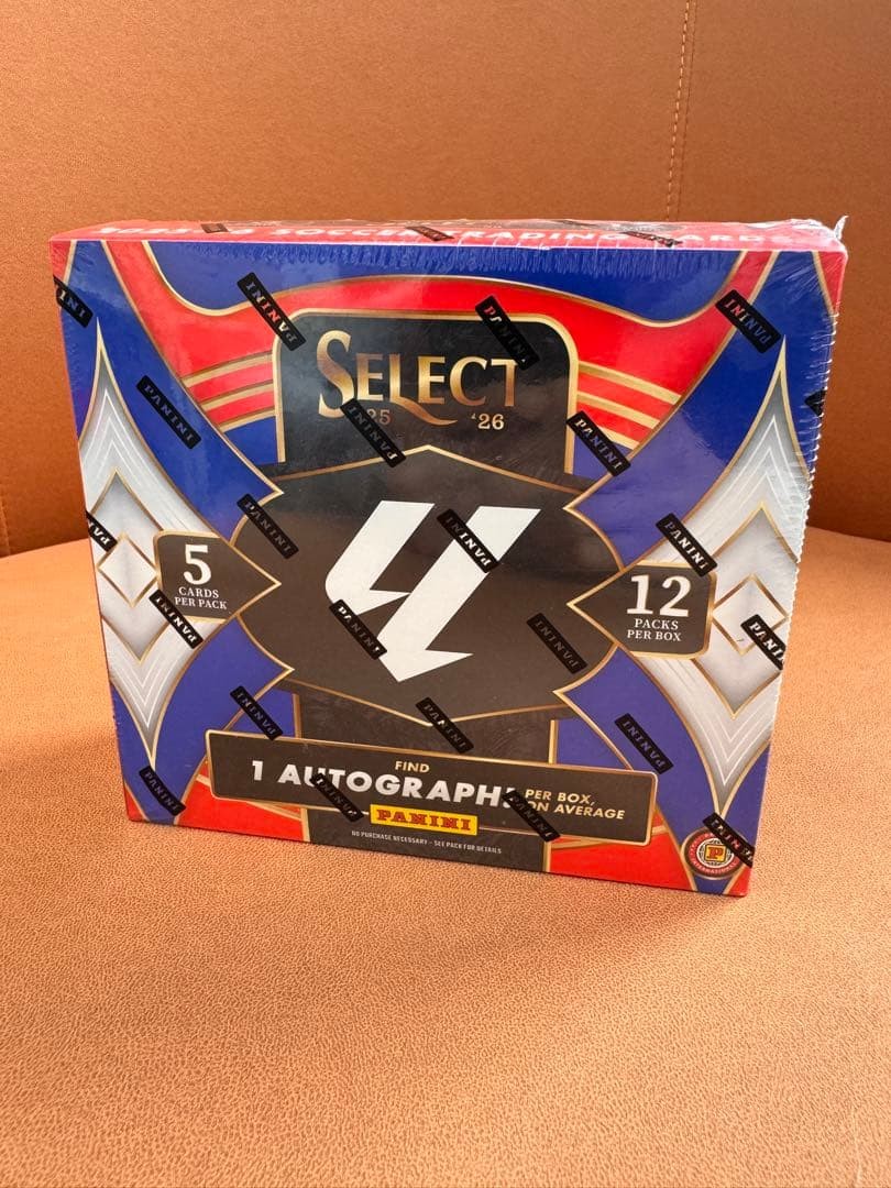 Panini Select La Liga Hobby Box 2025-26 with Shrink Wrap 12 Packs Football