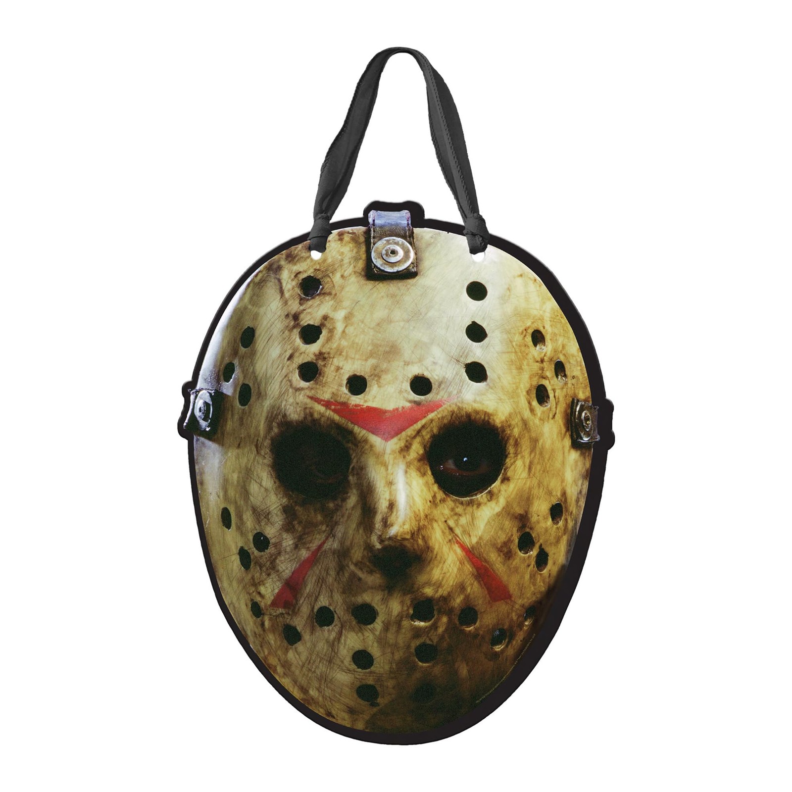 Spoontiques Friday the 13th Weatherproof PVC Door Sign with Hanging Ribbon