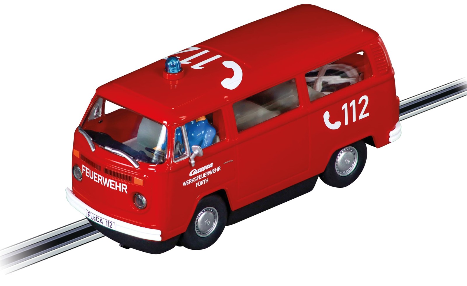 Carrera VW Bus T2b Fire Brigade 1:32 Digital 132 Slot Car