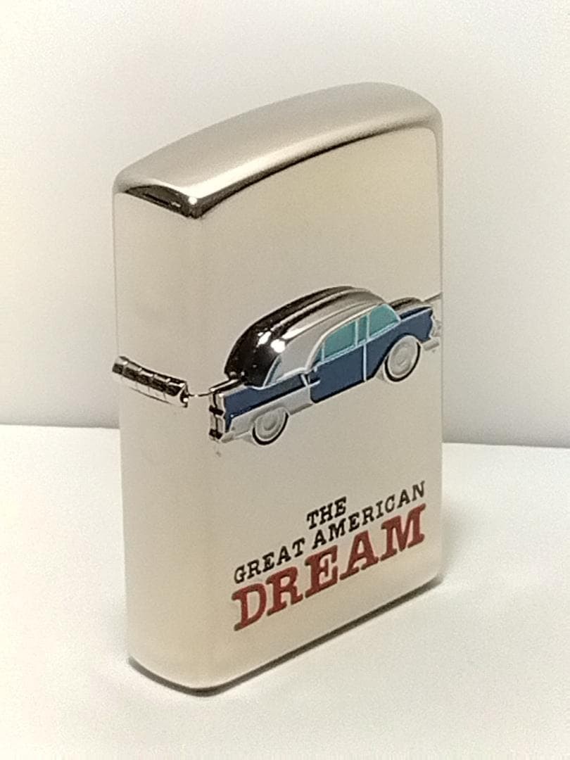 Zippo The Great American Dream Trick Chrome Polish 2004 Used Collectible
