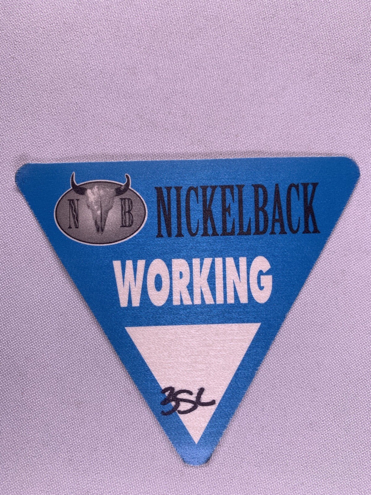 Nickelback Pass Original Working Silverside Up European Tour Manchester 2002