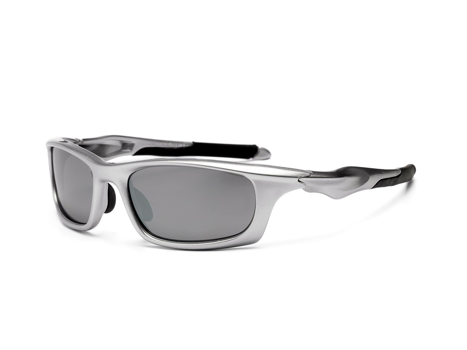 Real Shades Storm Wraparound Sunglasses Silver Mirror UV Protection Adult Sport