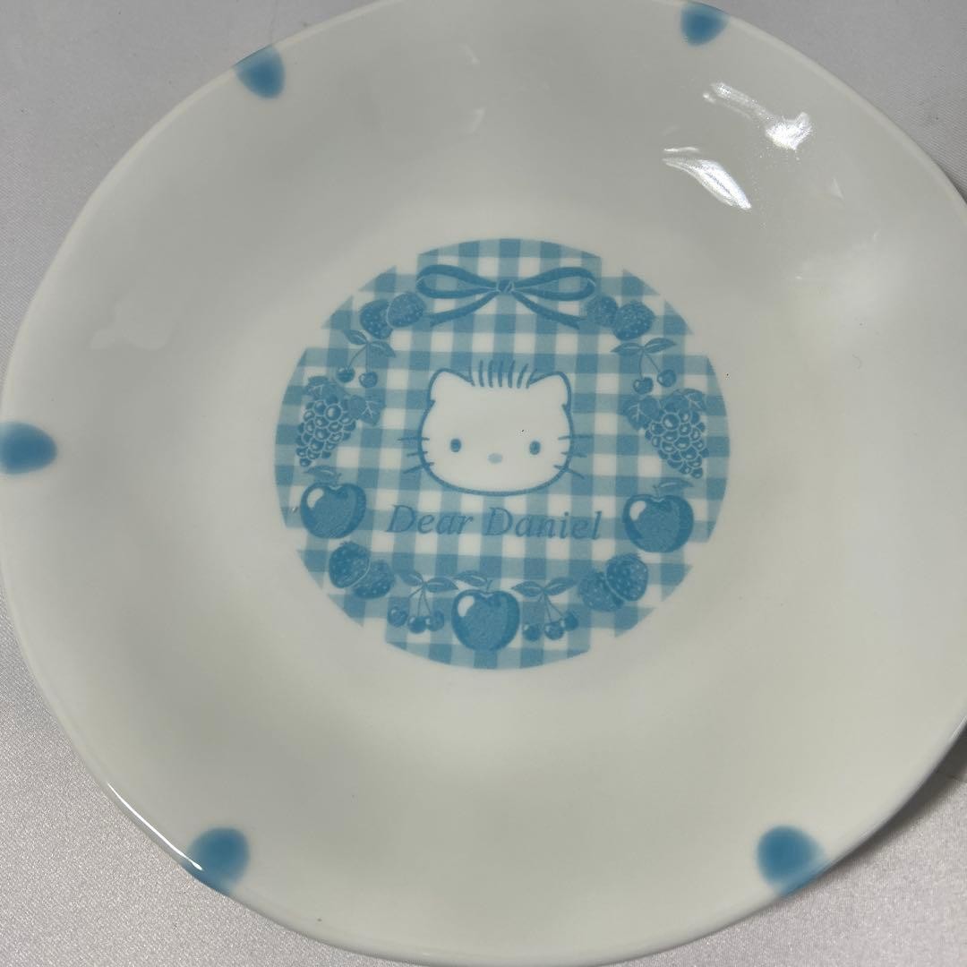 Sanrio Hello Kitty Dear Daniel Plates Set Fruit Pattern Pastel Japan