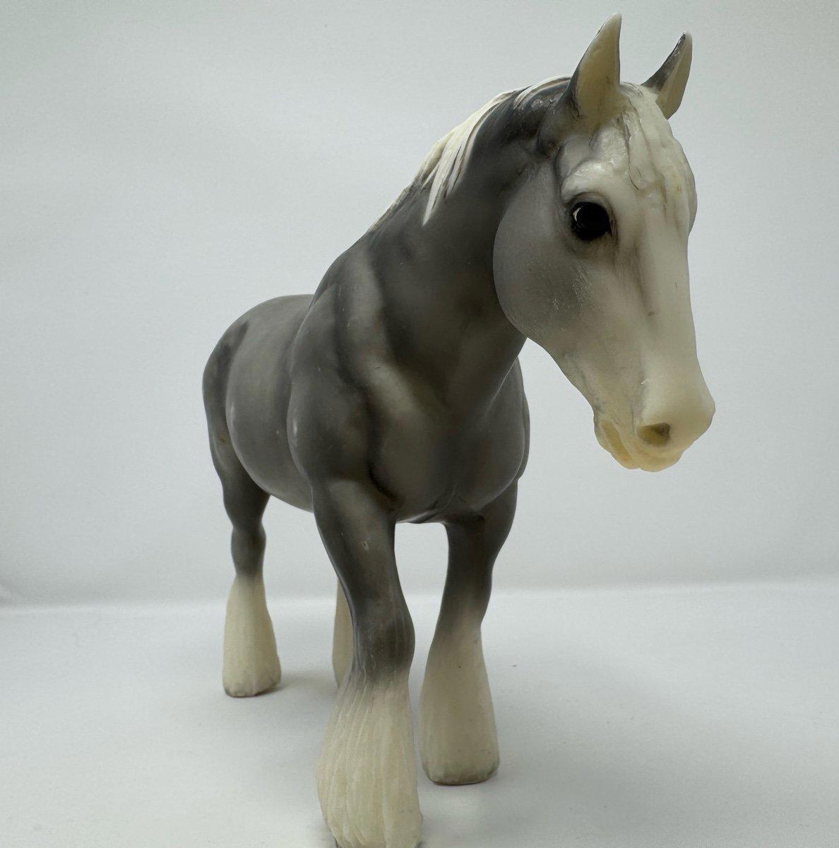 Traditional Breyer Model Horse #1218 Smoke n Mirrors Shire Horse Collectors