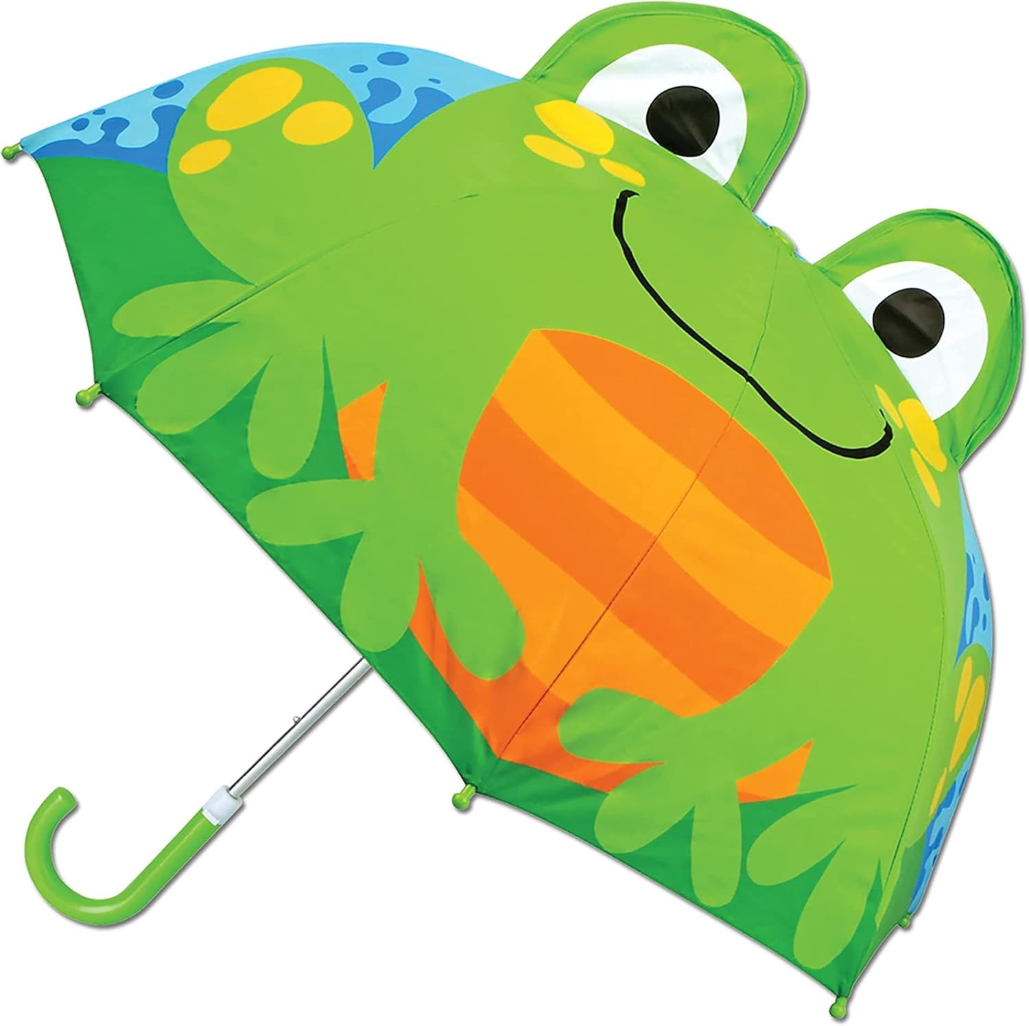 , 3D Pop up Kids Umbrella, Cute Animals & Toddler Rain Umbrella Lightweight Easy