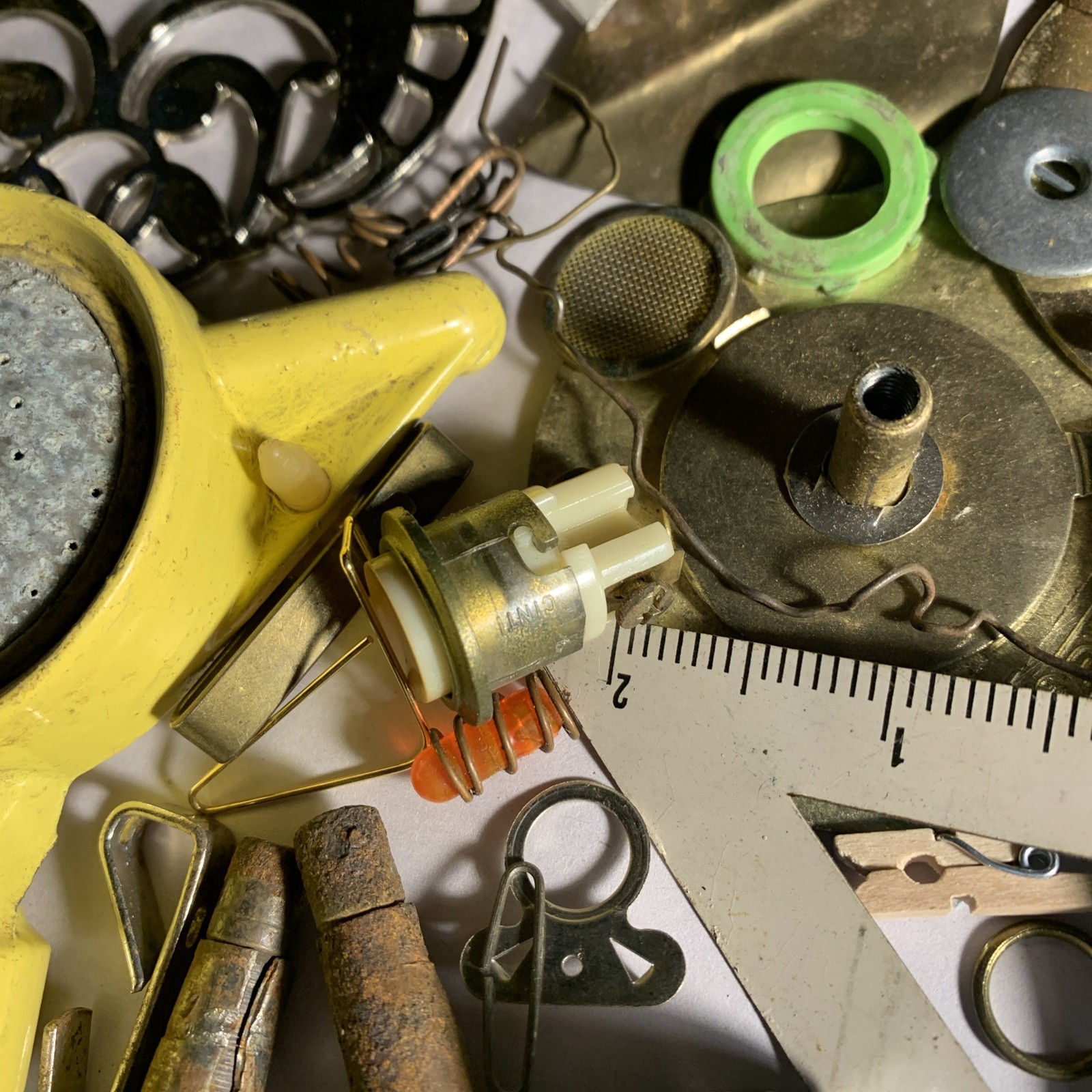 Assorted Metal Junk Lot Repair, Craft, Art Steampunk Assemblage