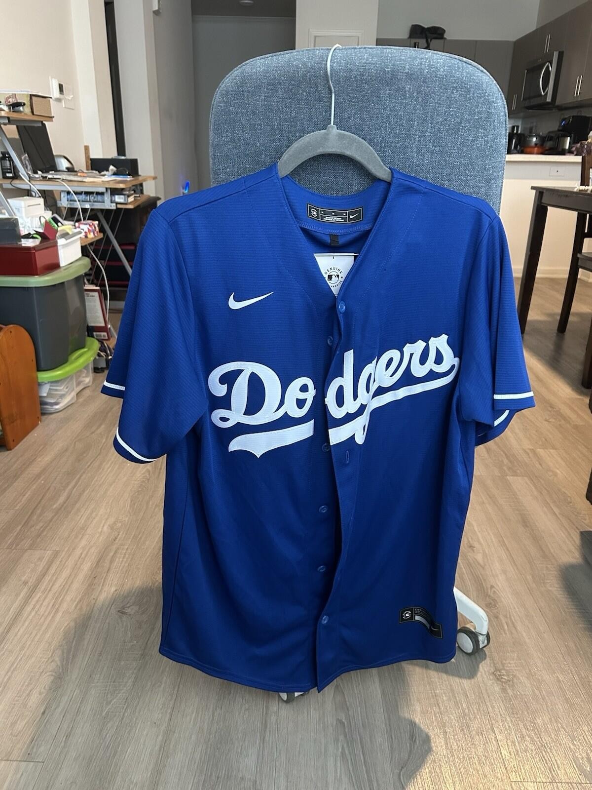 Los Angeles Dodgers Mookie Betts #50 Nike Jersey Blue Alternate – Men’s Size M