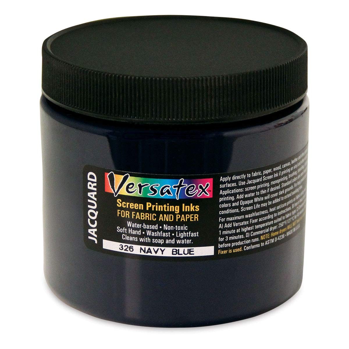 Jacquard Paint, Dye & Art Products VPI3326 Printing Ink #26 16oz Navy
