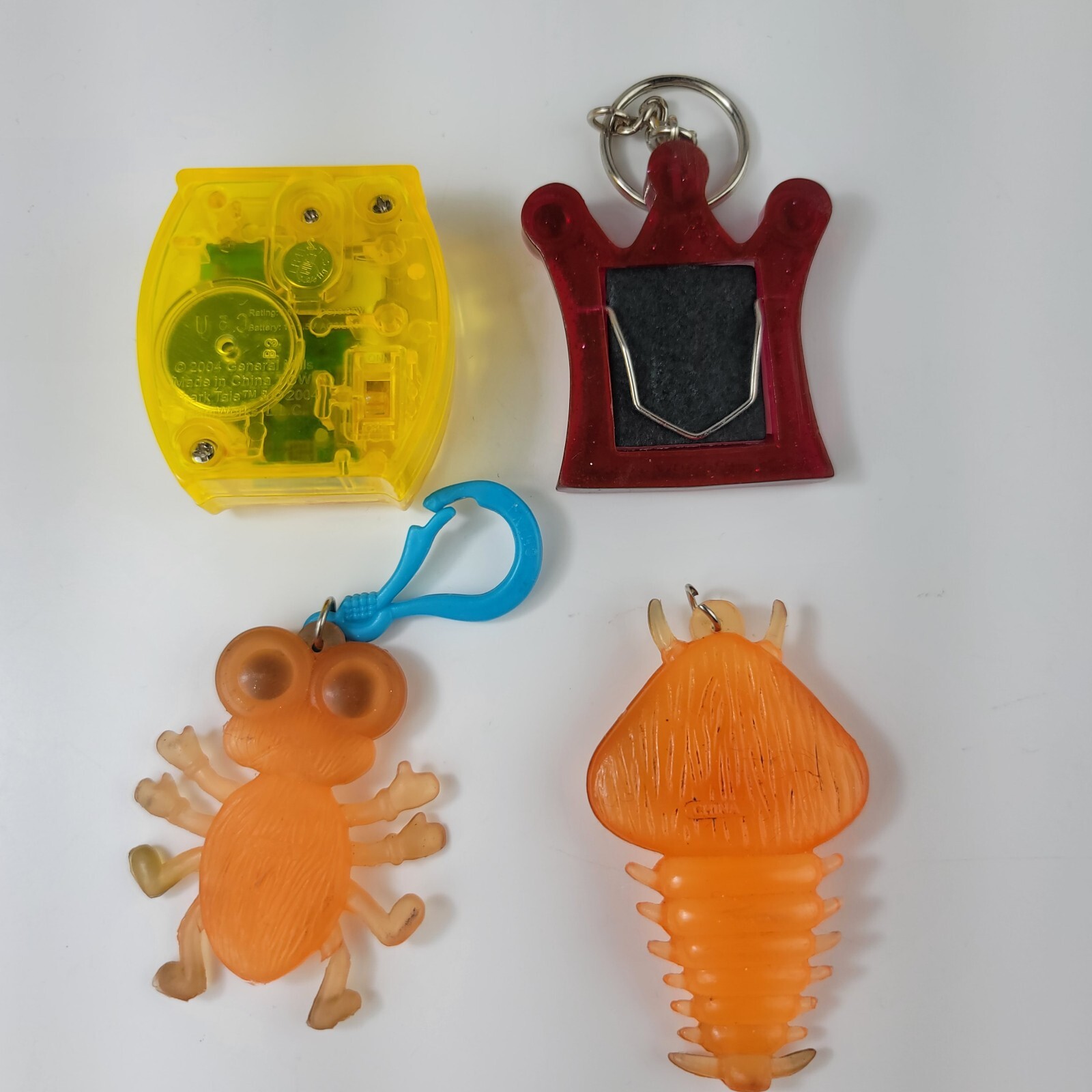 Y2K Toy Junk Drawer Lot Pocket Etch A Sketch Tops Oreo Bendy Man Key Chain AS IS