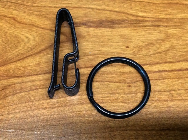 Key keeper Belt Keeper 1-3/4″ Stainless Steel BLACK Over Belt loop 12 Wholesale