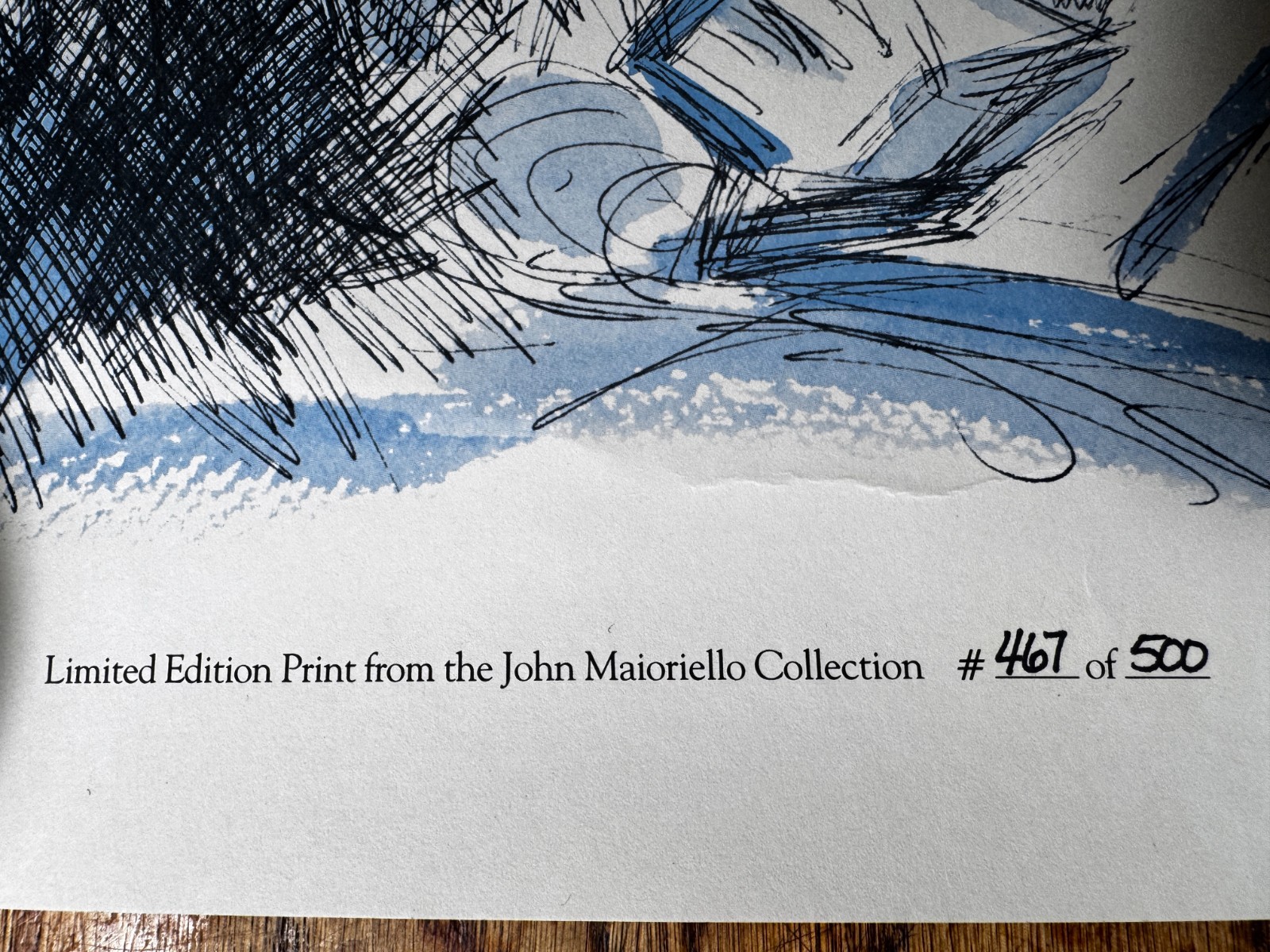 Bob Kane Batman Lithos John Maioriello Original Sketch Collection 467/500 Box 2
