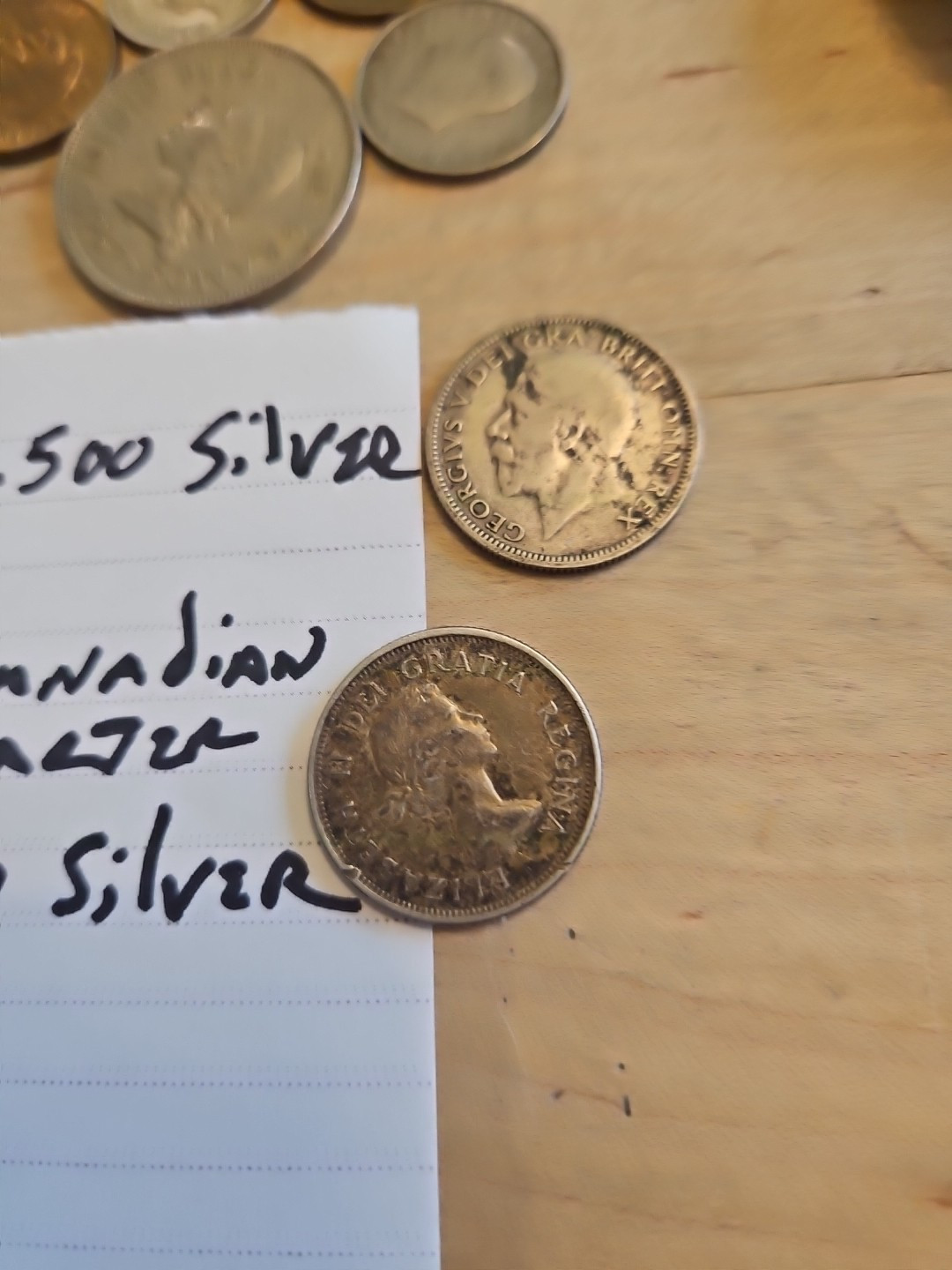 silver plated flatware. Foreign Coins Some Has Silver Content