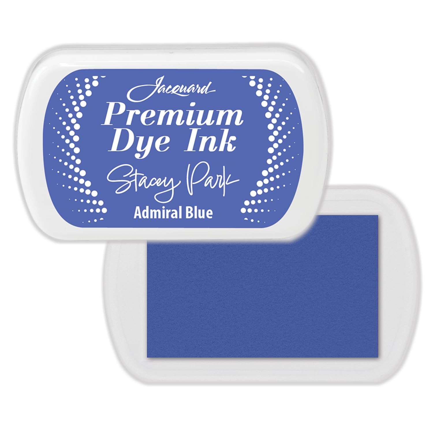 Jacquard Stacey Park Dye Ink Stamp Pad Admiral Blue Craft Ink