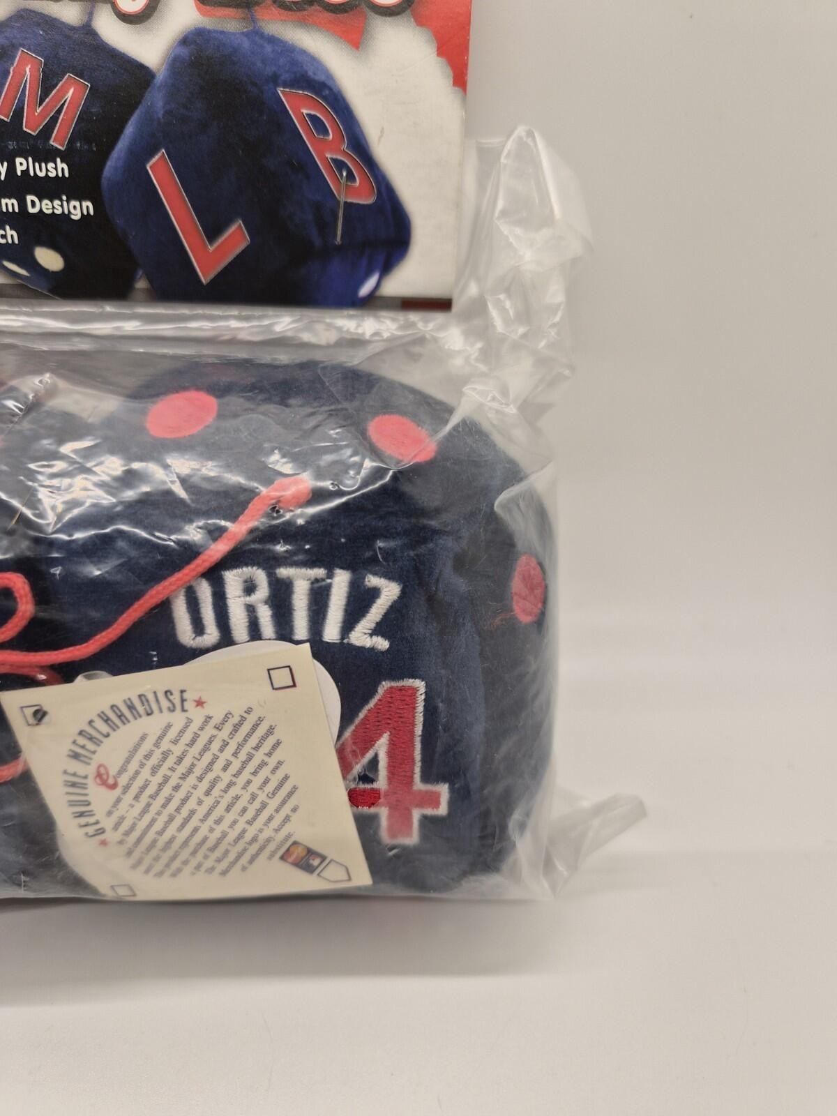 Mlb Player Fuzzy Dice Ortiz In Package