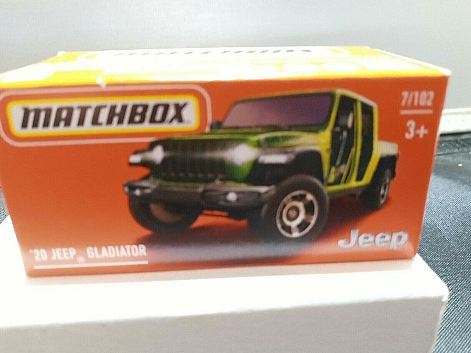 2022 Matchbox Power Grabs ’20 Jeep Gladiator Boxed Green Diecast New Release