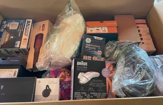 Amazon & Best Buy Surprise Mystery Box Mixed Lots and Merchandise, Large