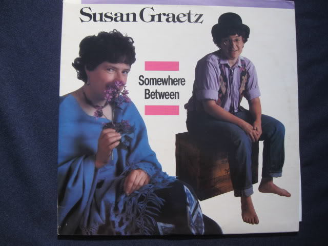 SUSAN GRAETZ Somewhere Between rare folk vinyl LP w/ insert MINT!