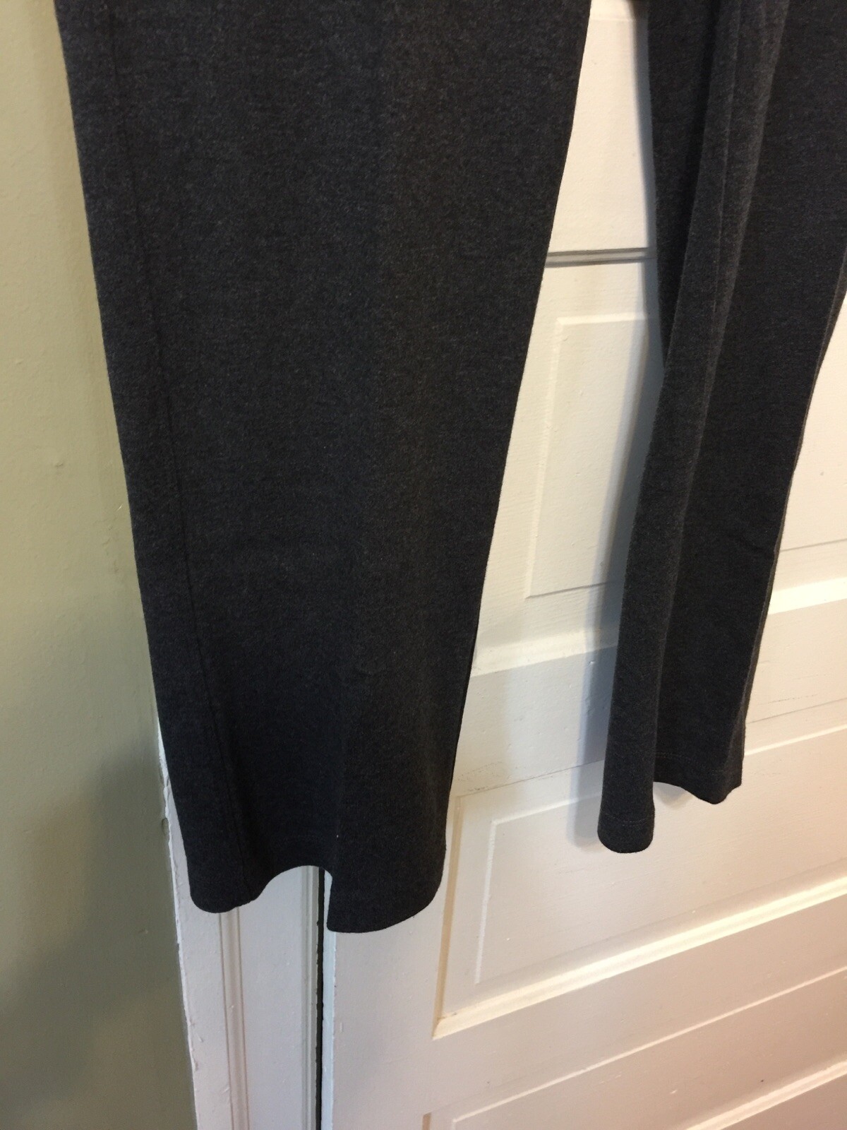 NWT Lands End Pull On Gray Active Pants S 6-8 Womens Stretch Comfortable