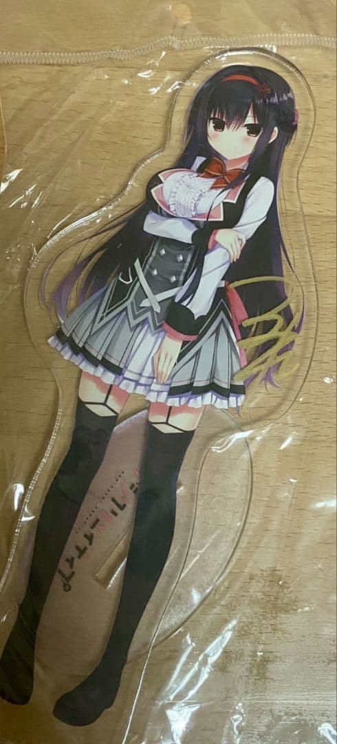 Hamidashi Acrylic Stand Utsumi Tsumire Autographed Rare Used Collectible