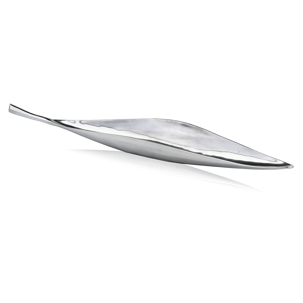 Modern Day Accents Punta Long Leaf Decorative Tray