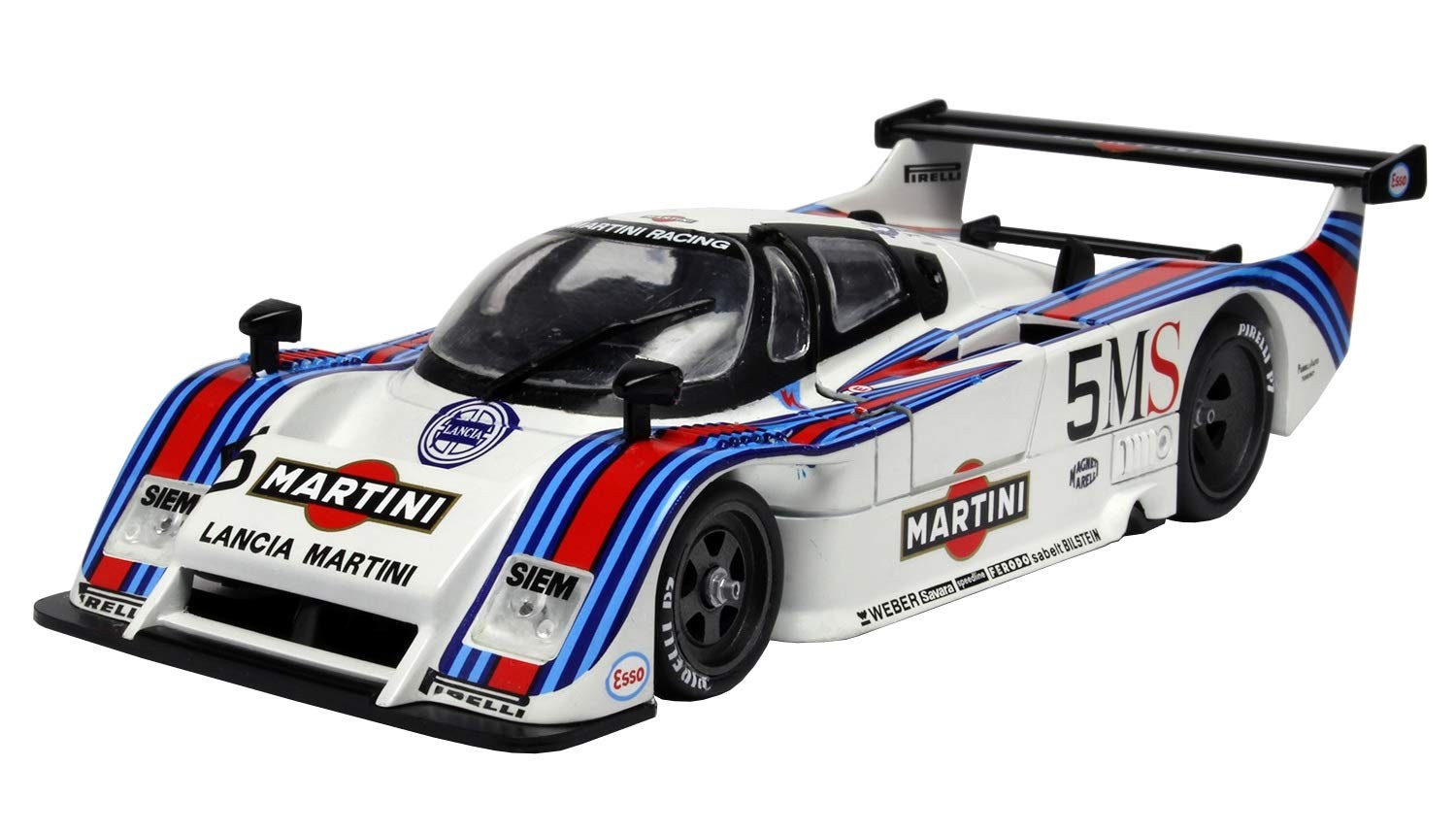 Italeri 1:24 Lancia LC2 Plastic Model Kit, Faithful Replica, Assembly