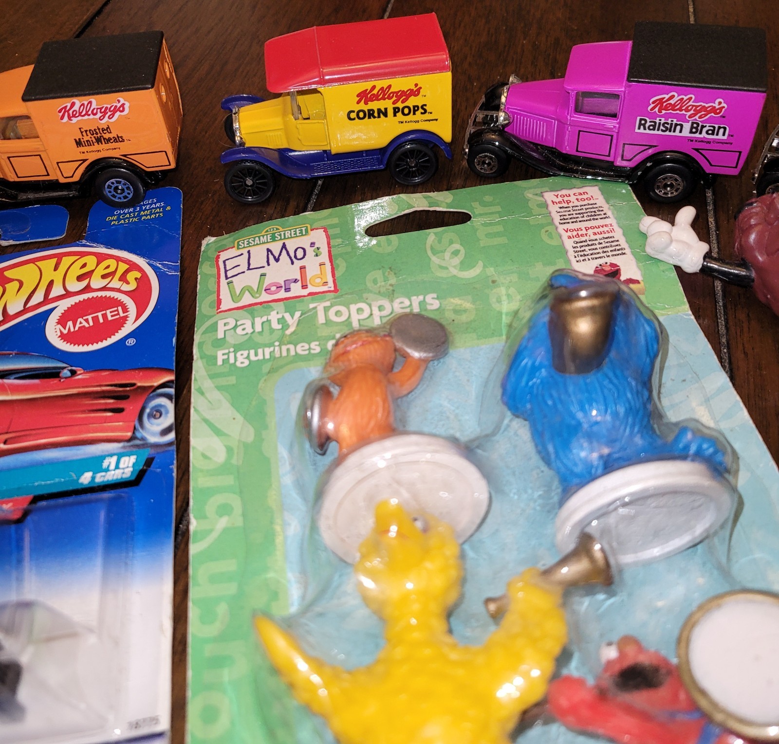 Vintage RARE Hot Wheels, Matchbox, Bears, Dora, Sesame Street, Old/New Toy Lot