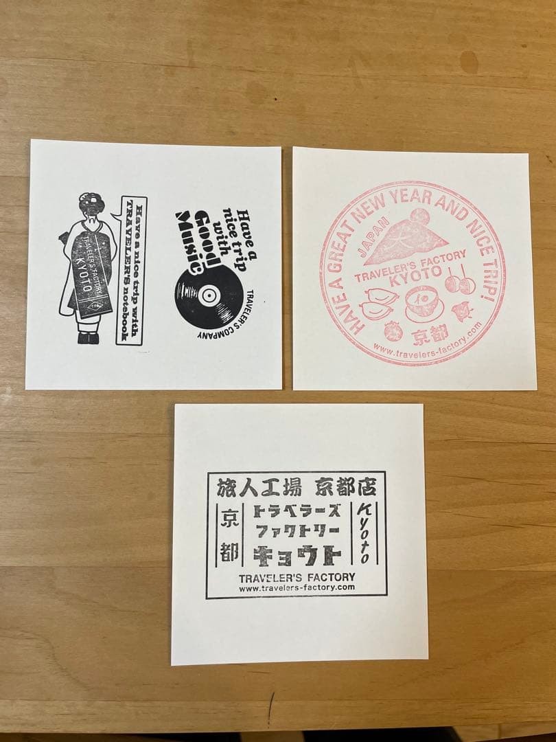 Rare Not for sale Traveler’s Factory 2026 New Year Lottery Limited Set of 3