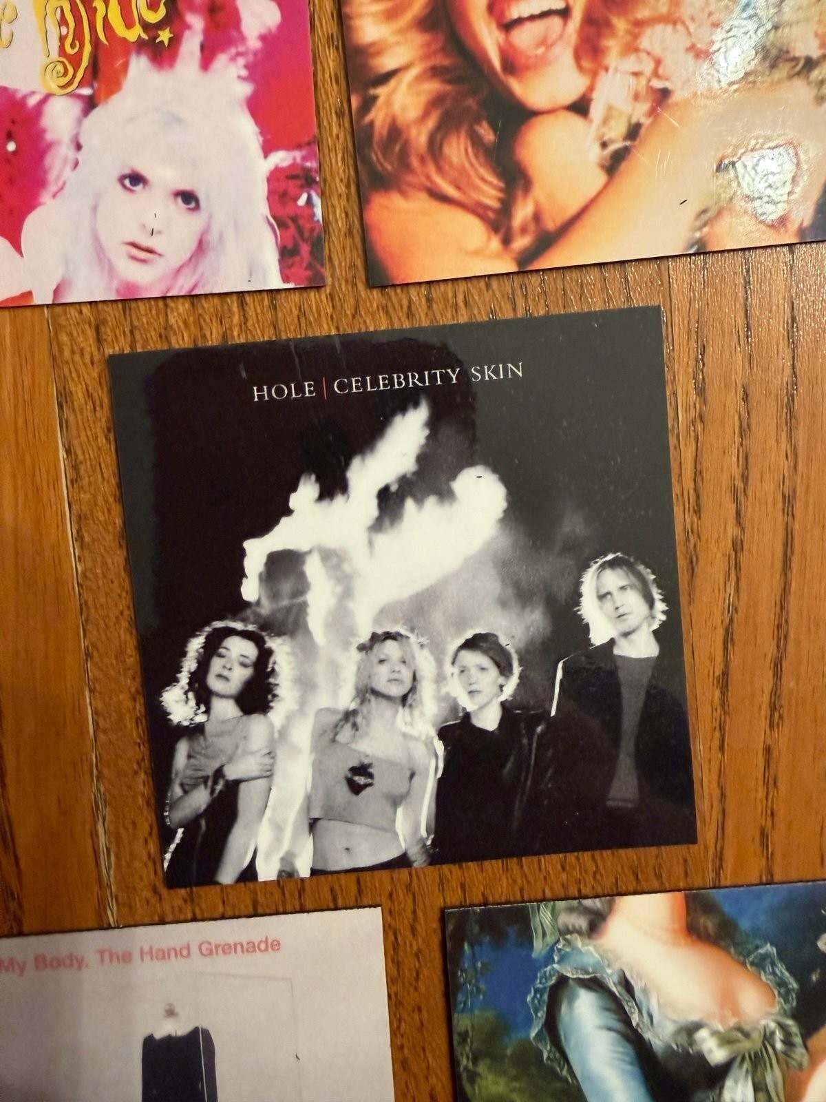 Hole fridge magnets Courtney love 90s 2000s alternative