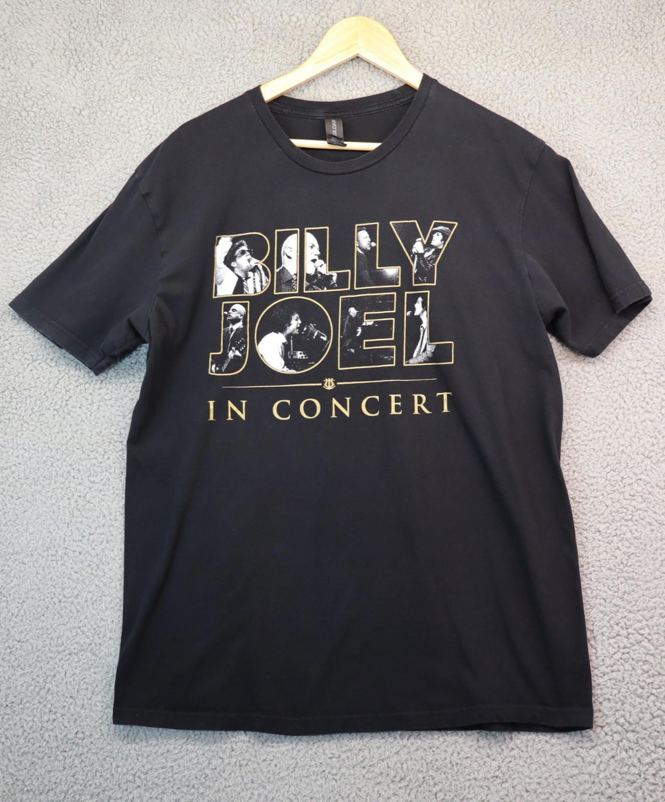 Billy Joel Concert T-Shirt Size Large Two Sided ’23 ’24