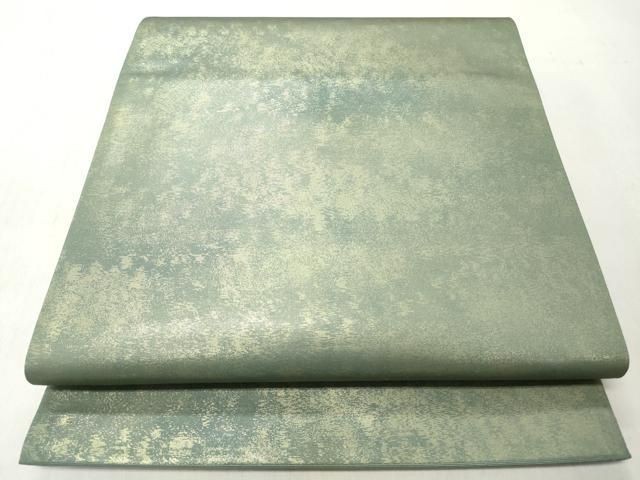 Six-pattern bag obi Kasumi pattern Hikihaku Pure silk
