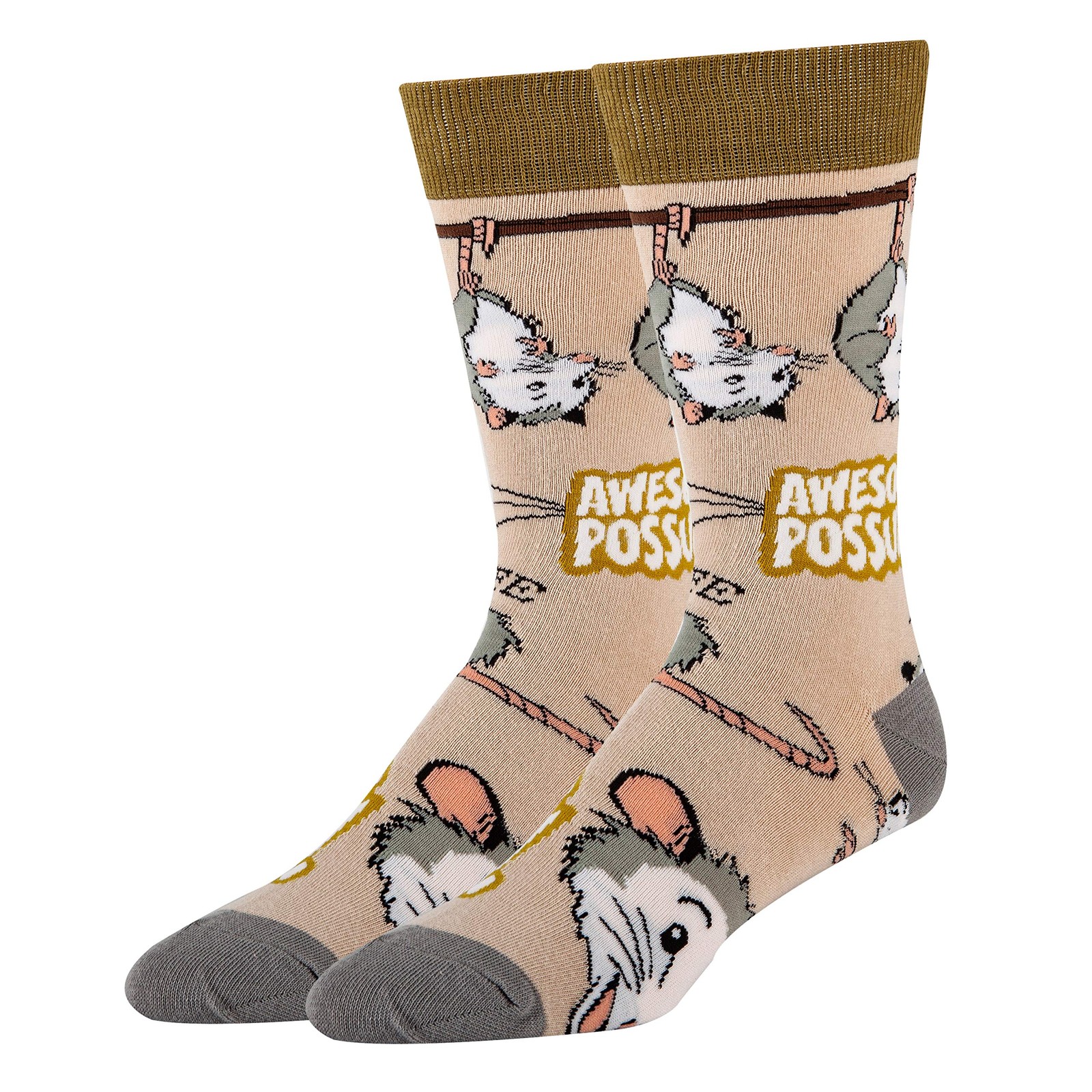 Oooh Yeah Men & Women Novelty Crew Socks, Funny Crazy Cotton Dress Socks